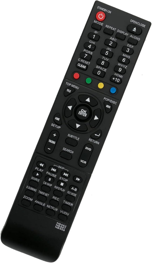 NB662 NB887 NB958 Replace Remote Control fit for Magnavox DVD CD Player NB662UD NB887UD NB958UD MBP5210 MBP5210F MBP5210/F7 DV225MG9 MBP5220 MBP52...