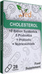 Ved Cholesterol Complex Probiotics and Prebiotics Complex - 10 Billion CFU - 20 Live Bacterial Cultures - 28 Probiotic Complex Capsules for Childr...
