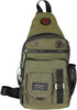 Crossbody Sling Bag Backpack for Men & Women Green...