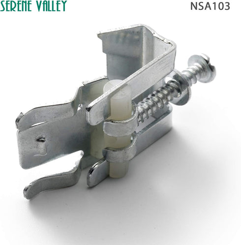 Serene Valley Topmount Sink Clips, Sink Brackets and Supports, Top mount Kitchen Sink Clips NSA103 - Heavy-Duty 10pcs Kit...
