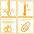 uxcell Silicone Dinner Spoon Table Spoon Dessert Spoon Utensils for Kitchen Restaurant Orange...