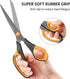 Titanium Scissors, Premium 8.6” All Purpose Scissors, Ultra Sharp Stainless Steel Blades, Comfortable Grip, Great for Craft, Office, School and Ev...