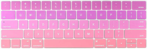 Batianda Ultra Thin Gradient Color Keyboard Cover Protector for 13 inch 15 inch MacBook Pro with Touch Bar Model:A1706/A1989/A2159 & A1707/A1990 R...