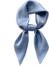 MEISEE 100% Pure Mulberry Silk Scarf 26"x26"(in) Square Scarf Head Scarf Neck scarf Headscarf for Women with Gift Packed-Mist Blue...
