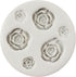 Rose Fondant Mold Rose Flower Silicone Molds for Sugar Craft Cake Decorating Cupcake Topper Candy Chocolate Polymer Clay Gum Paste...
