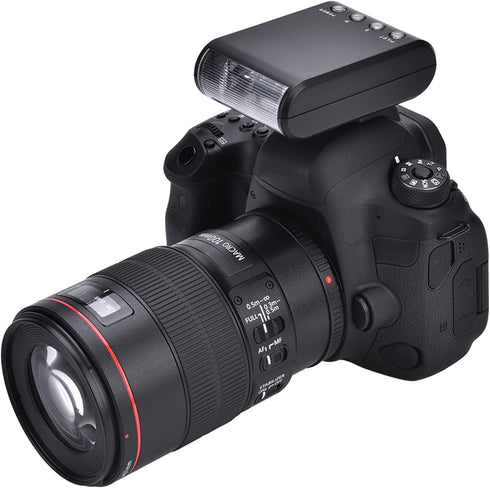 Camera Flash Speedlite for DSLR Cameras, Portable Mini Digital Hot Shoe Mount Flashlight Built in Digital Slave and Auto Pre Flash Sensor, Hot Sho...