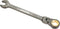 WORKPRO 14 mm Flex-Head Ratcheting Combination Wrench, 72-Teeth, Cr-V Constructed, Nickel Plating...