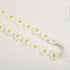 GUOXIAOMEI Sweet Handmade Colorful Daisy Flower Sunflower Pendant Clavicular Chain Adjustable Choker Necklace Friendship Elegant Jewelry for Women...