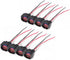 Fuel Injector Pigtail Connector Plug Wire EV6 EV14 Fit for Ford F-150 F-250 Crown Victoria Mustang Pigtail Harness (8 Pcs) Replace 15306318 fuel i...