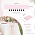 Chiffon Table Runner 1 Piece 27x120 Inches Pink Rustic Sheer Fabric for Wedding Baby Shower Birthday Party Cake Table Decoration...