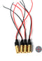 650nm red light laser module industrial laser module adjustable focal length(6mm-cross-4packs)...