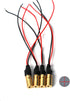 650nm red light laser module industrial laser module adjustable focal length(6mm-cross-4packs)...