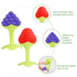 Baby Teething Toys, 3 PCS Teethers Set for 0-6, 3-6 Months & 6-12 Months, Baby Essentials, Infant Toys, Baby Chew Toys Set Food Grade Silicone, Be...