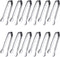 JCREN 12 Pack Serving Tongs, Small Serving Utensils for Catering, Food-Grade 304 Stainless Steel Serving Tongs Appetizer Tongs for Tea Party Coffe...