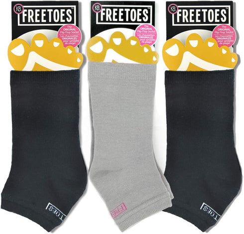 Freetoes Toeless Socks 3 pack...