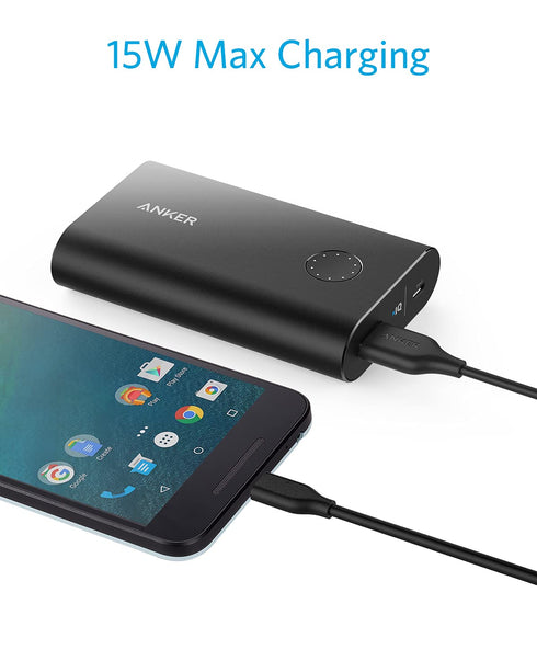 Anker USB C Cable, PowerLine USB 3.0 to USB C Charger Cable (3ft) with 56k Ohm Pull-up Resistor for Samsung Galaxy Note 8, S8, S8+, S9, Oculus Que...