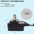 Water Softener Power Cord Transformer 15V DC Adapter Compatible with V3186-06 Fits for Water Softener Valves Produced in 2017 or Later Power Suppl...