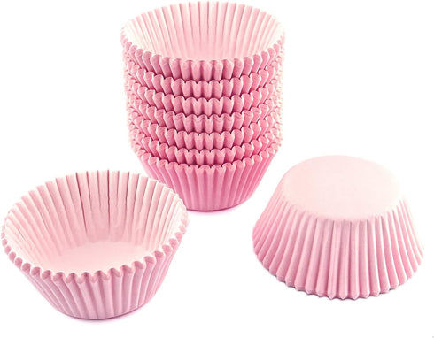 Eoonfirst Standard Size Baking Cups Thanksgiving Day Cupcake Liners 200 Pcs (Light Pink)...