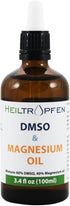 DMSO & Magnesium Oil Mixture by Dr. Hartmut Fischer (3.4 Oz), Pharmaceutical Grade Ingredients, High Purity, Low Odor, Heiltropfen®...