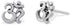 Boma Jewelry Sterling Silver Om Spiritual Symbol Stud Earrings...