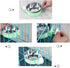 Love Dream Crate Dog Cat Bowls, Removable Stainless Steel Hanging Pet Cage Bowls for Kennel, Water Food Feeder Bowls Cage Coop Cup for Cats, Dogs,...