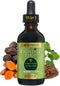 Go Nutrients Prostate Edge - Saw Palmetto & Pygeum Extract Supplement for Men’s Prostate Health & Relief - Organic Liquid Drops to Support Urinary...