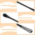 4Pcs Multifunctional Mini Whisk, Egg Whisk Small Whisks for Cooking Tiny Whisk for Whisking, Beating, Blending Ingredients, Mixing Sauces...