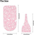 Pink Butterfly Butterflies Newborn Swaddle Blanket Baby Swaddle Blankets Wrap Blanket Soft Stretchy Sack with Beanie Hat Sets Gift for Infant Boy ...