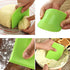 2 Pieces Dough Scraper Bowl Scraper Food-safe Plastic Dough Cutter Flexible Plastic Scraper Practical Bench Scraper Multipurpose Food Scrappers fo...