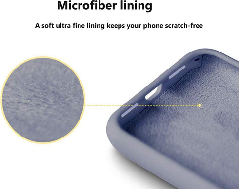 Ultra Slim Liquid Silicon Gel Case Compatible for iPhone 12 Mini 5.4 inch 2020 with Card Holder Sleeves Slot Anti-Scratch Shockproof Wallet Cover ...