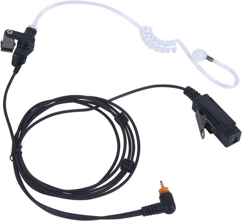 SL300 TLK100 Acoustic Tube Earpiece with PTT Mic Walkie Talkie Headset for Motorola SL7550 SL7550e SL7580 SL7580e SL7590 SL7590e SL4000 SL3500 SL3...