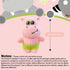 9.8" Hippo Stuffed Animal Plushie?Cute Hippo Plush with Green Pants?Gifts for Kids...