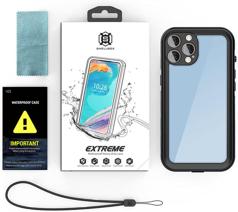 AICase Waterproof Case for iPhone 13 Pro Max (6.7") Snowproof, Dustproof and Shockproof, IP68 Certified Full Body Protection Fully Sealed Underwat...