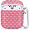 Compatible with Airpods 2 & 1 – Shockproof TPU Gel Portable Protection Soft Case Cover Skin with Carabiner Clip Keychain (Polka Dot)...