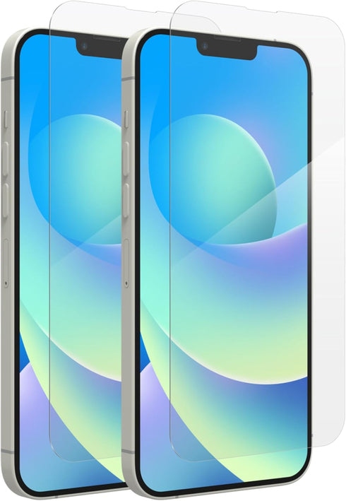 ZAGG InvisibleShield Glass - 2 Pack - Screen Protector for Apple iPhone 14 Plus / 13 Pro Max - 3X Shatter Protection, Anti-Fingerprint Technology,...