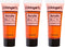 KINGART 500-110 PRO Artist Quality ORANGE RED Acrylic Paint, 22ml (0.74oz) Tubes, 3 Pack - Set (66ml Total), Orange Red...