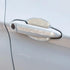 BOHISEN 10pcs Car Rhinestone Bling Door Handle Reflective Trim Stickers Universal Side Rear View Mirror Safety Scratch Resistant Protector Cover f...