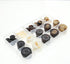 110 PCS Mixed Resin Sewing Buttons, Round Bulk Buttons for DIY Sewing Crafts,Coats,Suits, 5 Color 3 Size(15mm,20mm,25mm) SHUNLI...