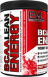 EVL BCAA Lean Energy Powder - Pre Workout Green Tea Fat Burner Support with BCAAs Amino Acids and Clean Energizers - BCAA Powder Post Workout Reco...