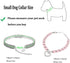 Rhinestones Dog Collar and Pearl Dog Necklace Set, Adjustable Neck Strap Bling Full Diamond Crystal Cute Pearl Dog Collar for Small Girls Cats Pup...