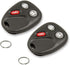 Keyless2Go Replacement for Keyless Entry Car Key Vehicles That Use 3 Button LHJ011-2 Pack...