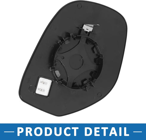 Driver Left Side Heated Mirror Glass Replacement 7632B609 Car Accessory for Mitsubishi Outlander Sport 2016-2018...