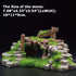 Fish Tank Decoration Moss Rockery Stone Plants Wood Ruins Landscaping Turtle Tank Decoration Fish Shrimp Shelter...