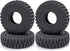 MOHERO 4PCS 1.0" Mud Grappler Rubber Tyre 1.0 Wheel Tires 62 * 22MM for Axial SCX24 90081 AXI00001 002 004 005 006 RC Crawler Car (B Style)...