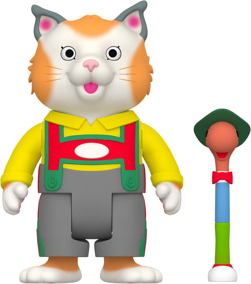 Super7 Richard Scarry ReAction W1 - Huckle Cat Action Figure...