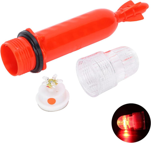 Safety Beacon Light, Emergency Hazard Warning Flashing Lighting Bar Electronic Visual Distress Strobe Signal Kit Bait Lure Lamp Fish Tools Direct ...