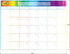 Dry Erase Calendar Board - Whiteboard for Family Schedules, School Classrooms, or Office Use, Great for Teachers and Kids, Large Size, White...