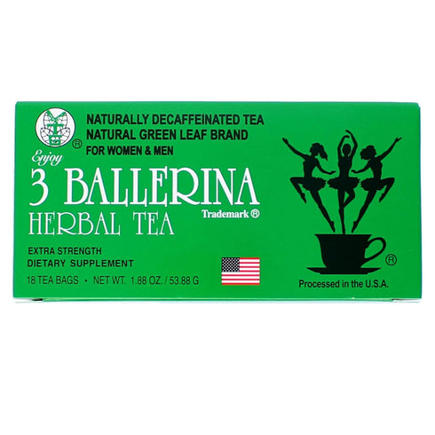 3 Ballerina Tea Extra Strength - 2 Pack (36 Tea Bags)...