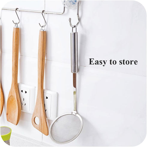 Hot Pot Fat Skimmer Spoon - Stainless Steel Fine Mesh Strainer for Skimming Grease and Foam...