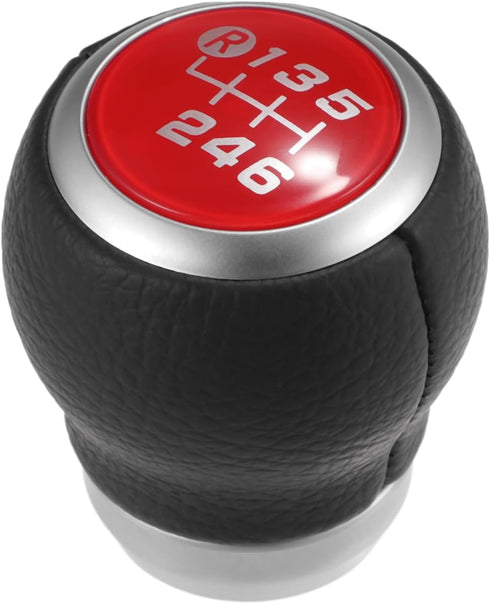 ACROPIX Black 6 Speed Manual Gear Shift Knob Stick Shifter Lever Head Ball Fit for Subaru Impreza WRX STI 2009-2021 for Subaru Forester 2010-2018 ...